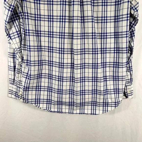 Tommy Hilfiger Dress Shirt Men's Medium Plaid Button Up Long Sleeve Heritage - Picture 8 of 8
